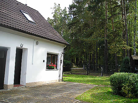 Haus mit Eingang